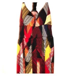 Multicolored maxi dress